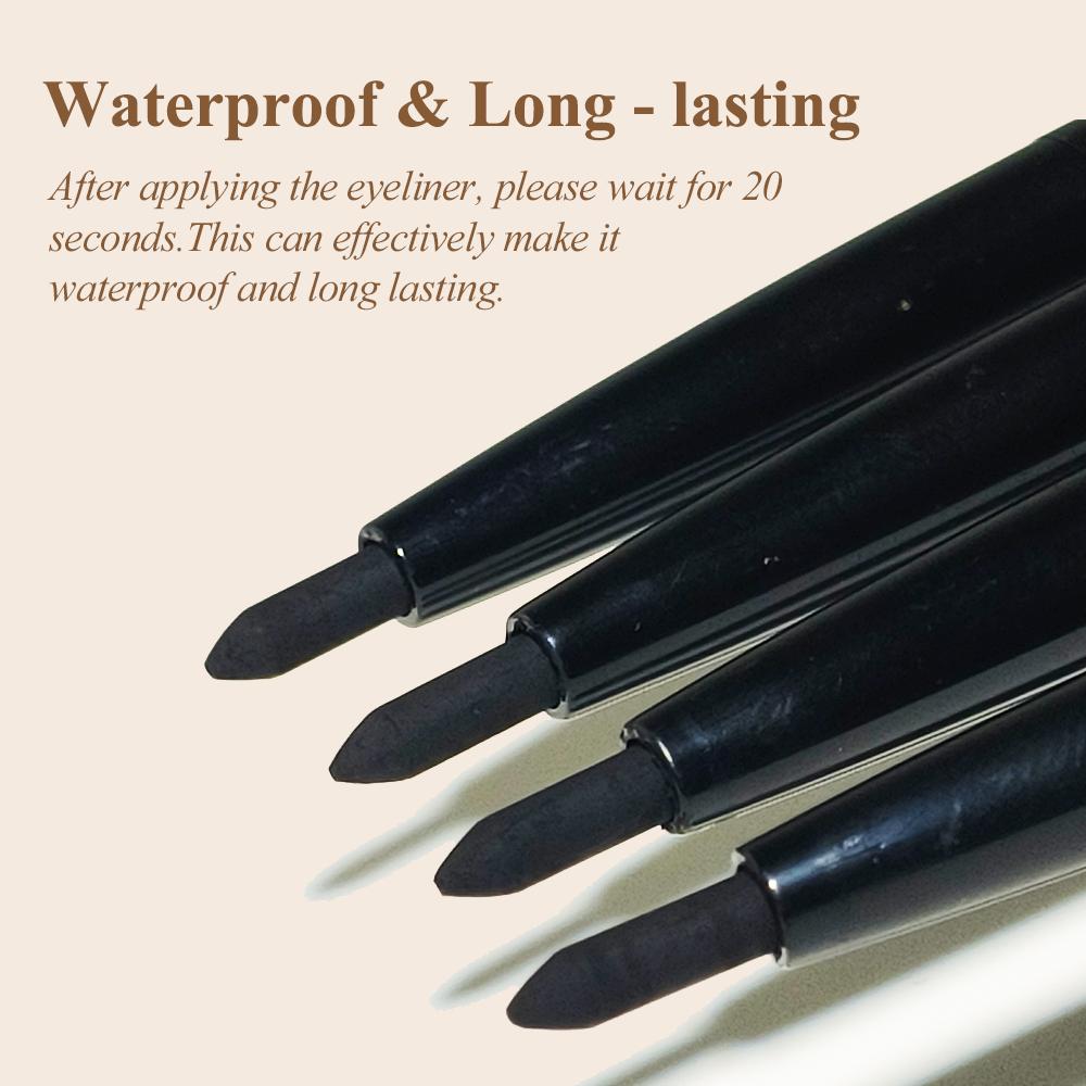 12 Pcs Eyeliner Pencil Makeup Set Super Waterproof and Smudge Proof Long Lasting Quick Dry Highly Pigmented Cosmetic
