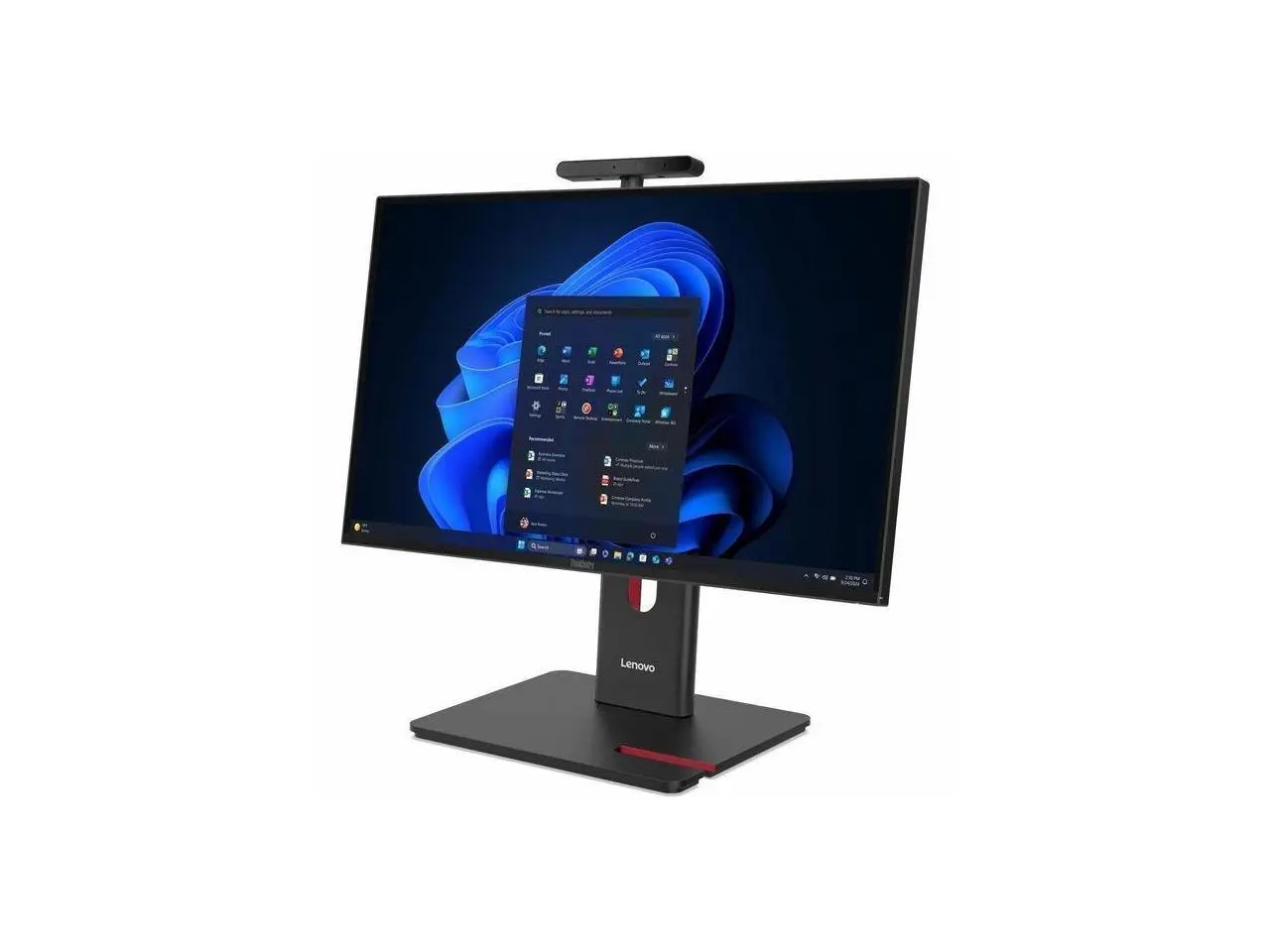 Lenovo ThinkCentre M90a Gen 6 13AT0003US All-in-One Computer - 23.8" Full HD Display - Intel Core Ultra 5 225 - 8 GB - 256 GB SSD -Windows 11 Pro  - DVD-Writer - IEEE 802.11ax Wireless LAN - 180 W