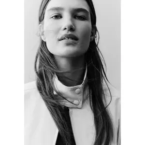 H&M Funnel-collar jacket