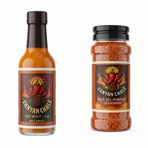 VANYAN CHALÈ boutey ak yon Seasoning pake 2 ansanm VANYAN CHALÈ boutey ak yon Seasoning pake 2 ansanm