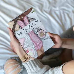 Soft Life Starter™ Self-Care Planner - Aesthetic Wellness Tracker for Daily Routine & Mental Health Journal - Perfect for Morning Routine & Desk Setup