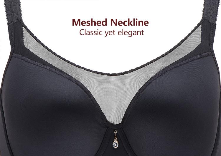 WMBras Women's Underwire Shaping Bra Deep V Plunge Beauty Back Smoothing  Underwire Push Up T-Shirt Bra Multiway 2 Cups Up