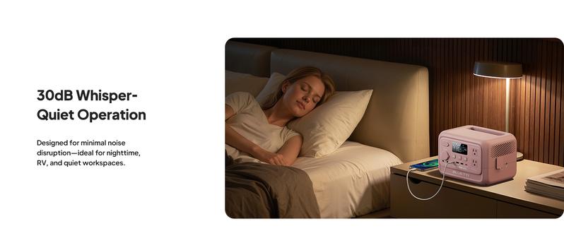 BLUETTI Elite 30 V2 Portable Solar Generator 288Wh Battery 600W AC Output 9 Ports for Camping & Backup Power Station with Smart App & 10ms UPS