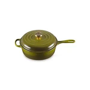 Le Creuset Signature Round Cassadou 3.75 Qt Cast Iron Enameled Dutch Oven with Ergonomic Handle for Easy Cooking