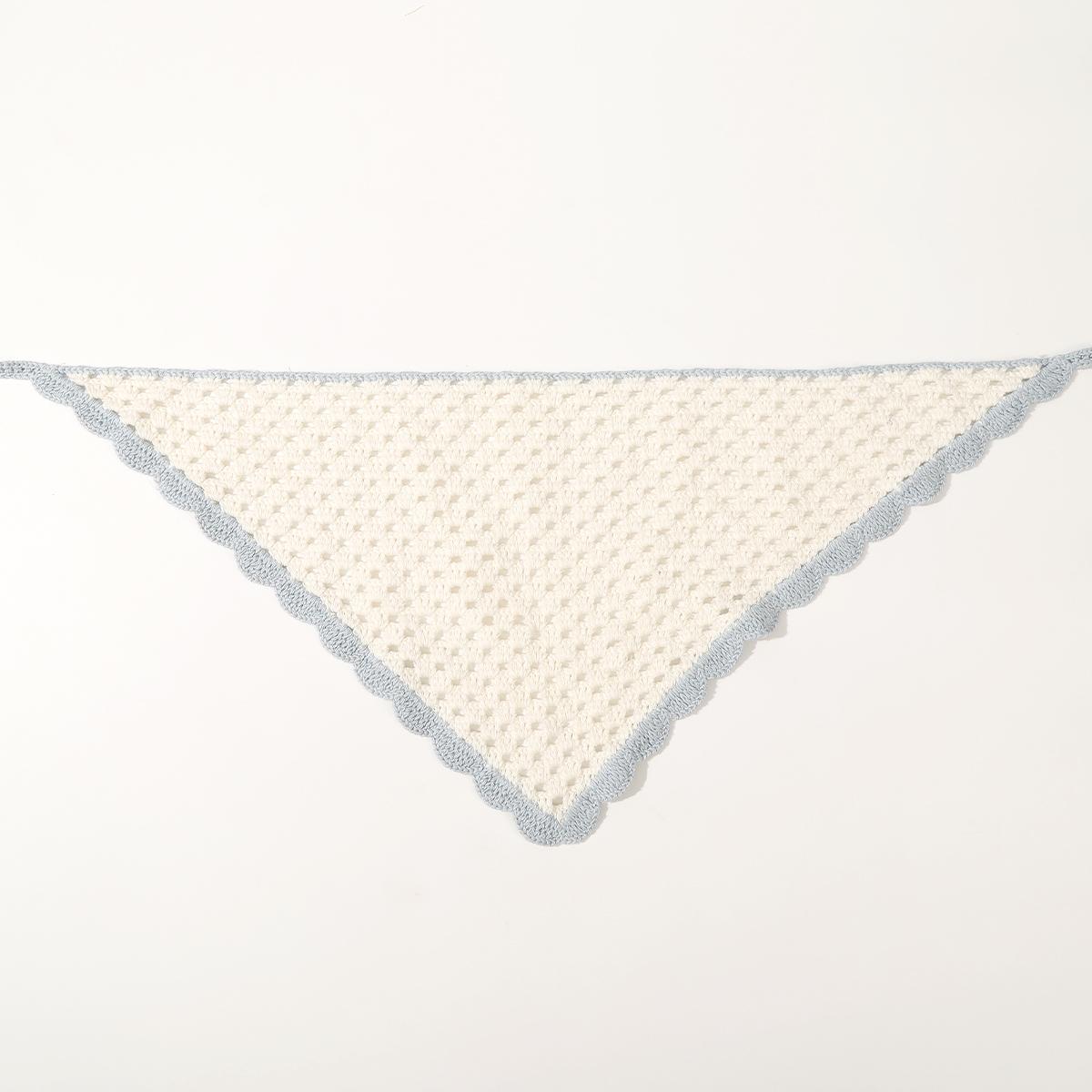 AWAYTR Crochet Bandanas Headbands Cute Butterfly Strawberry Hairbands Knitted Headscarf for Women Girls Elegant Head Scarf Head Kerchief 3Pack