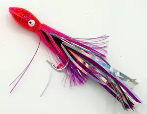 LINE-SIDED TACKLE CO. Squidbuster Trolling Lure (Color: Cottoncandy Calamari)