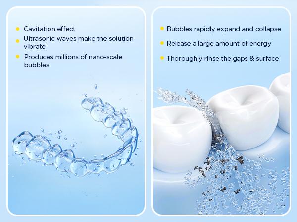 Dental Ultrasonic Retainer Cleaner Machine: 45kHz Dental Cleaning Pod with Digital Timer & 200ML, Deep Cleaning for Dentures, Mouth Guards, Aligners, Night Guards, Braces, Toothbrush Heads & Jewelry Dental Ultrasonic Retainer Cleaner Machine: 45kHz Dental Cleaning Pod with Digital Timer & 200ML, Deep Cleaning for Dentures, Mouth Guards, Aligners, Night Guards, Braces, Toothbrush Heads & Jewelry