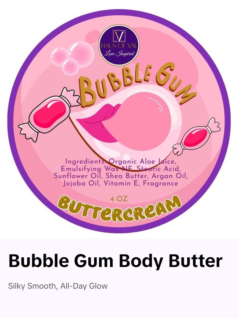 Bubble Gum Buttercream Body Butter