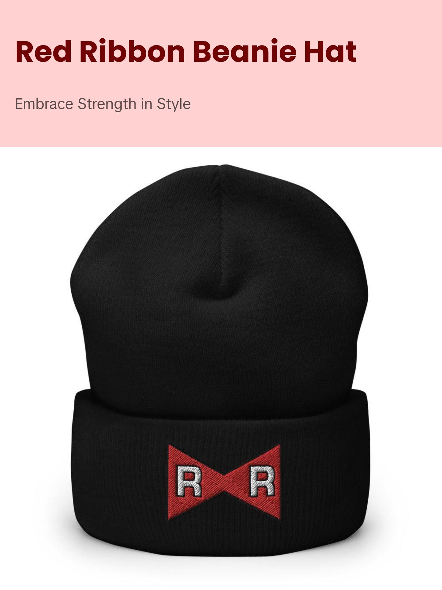 Dragon Ball Z Alliance: Red Ribbon Emblem Beanie