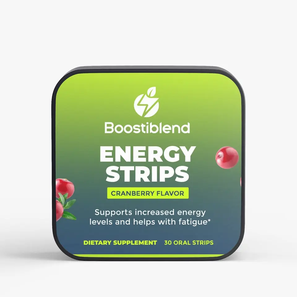 Boostiblend Energy Strips – Convenient Dietary Supplement Strips for Active Lifestyles