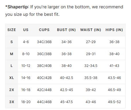 Shapellx AirSlim Deep Plunge Butt-Lifting Bodysuit Sleeveless Womenswear Short