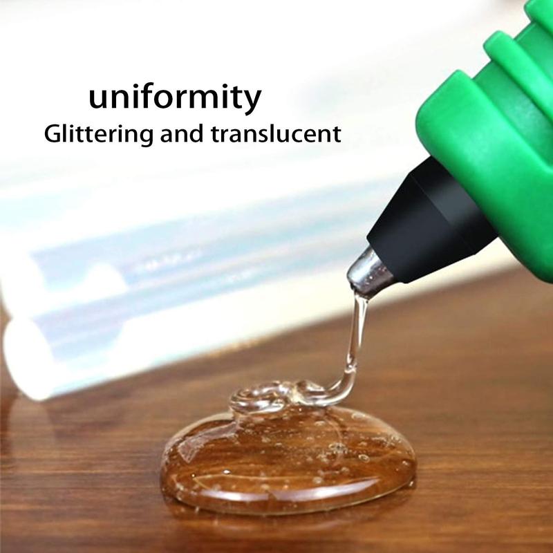 100 Pack Hot Glue Sticks Glue Sticks,Mini Hot Glue Sticks Clear Glue Glue Sticks for Glue Gun,Compatible with Industrial Glue Guns,No Ordor,Good Adhesion,Quickly Melt (4 Inches)