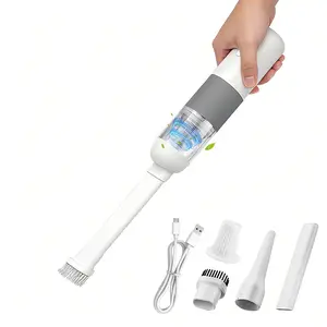Jamay V01 Multifunctional handheld cordless vacuum cleaner with various attachments, Multifunctional Car Cleaning Tool for Car Home Office, Car Mounted Vacuum
