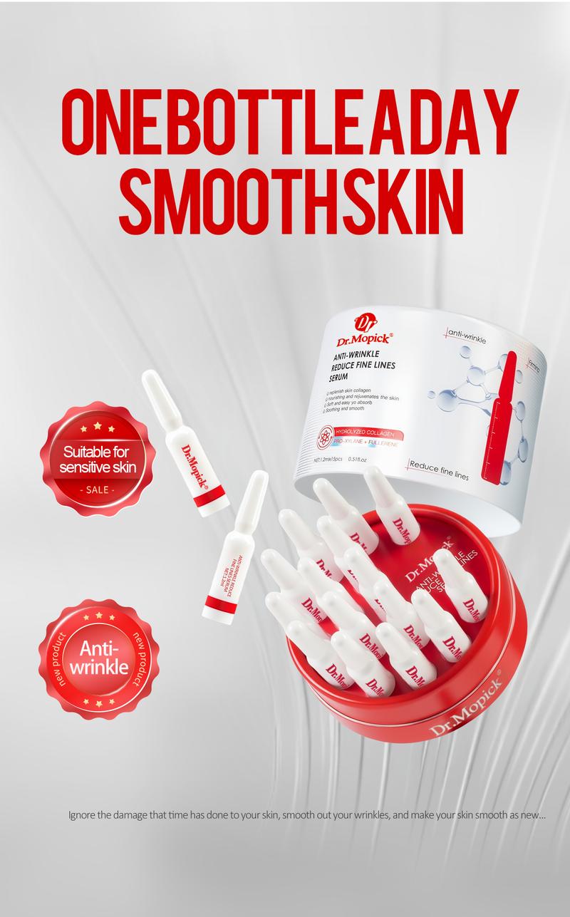 Dr.Mopick Anti-Wrinkle Essence - Firming & Anti-Aging Facial Serum for Smooth Skin Care - Time Limited Activity - One Bottle a Day