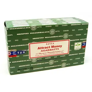 Attract Money Satya Incense Sticks-15 Gram Pack