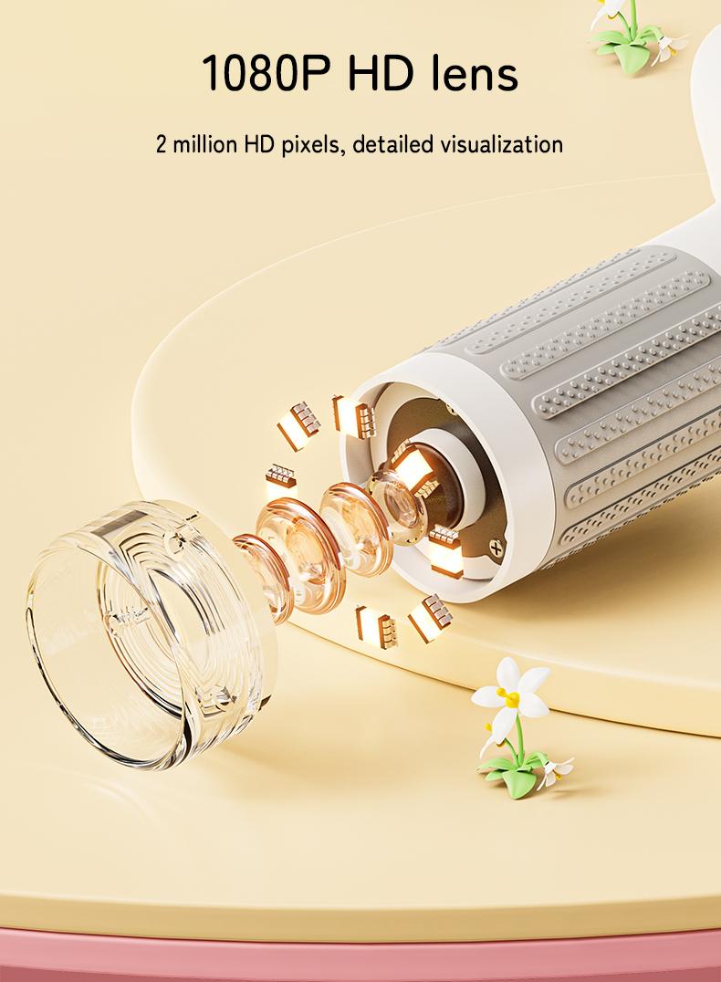 INSKAM 2025 Upgraded 4K Compound Microscope, 3" IPS Screen,100X-1000X STEM Educational Science Toys,Multiple Color,Learning tools,Christmas & Birthday Gifts for Age 5 6 7 8 9 10 11 12 Girls & Boys