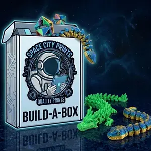 *LIVE ONLY* Build A Box3D Printed Flexis Figures, Fidgets and More!