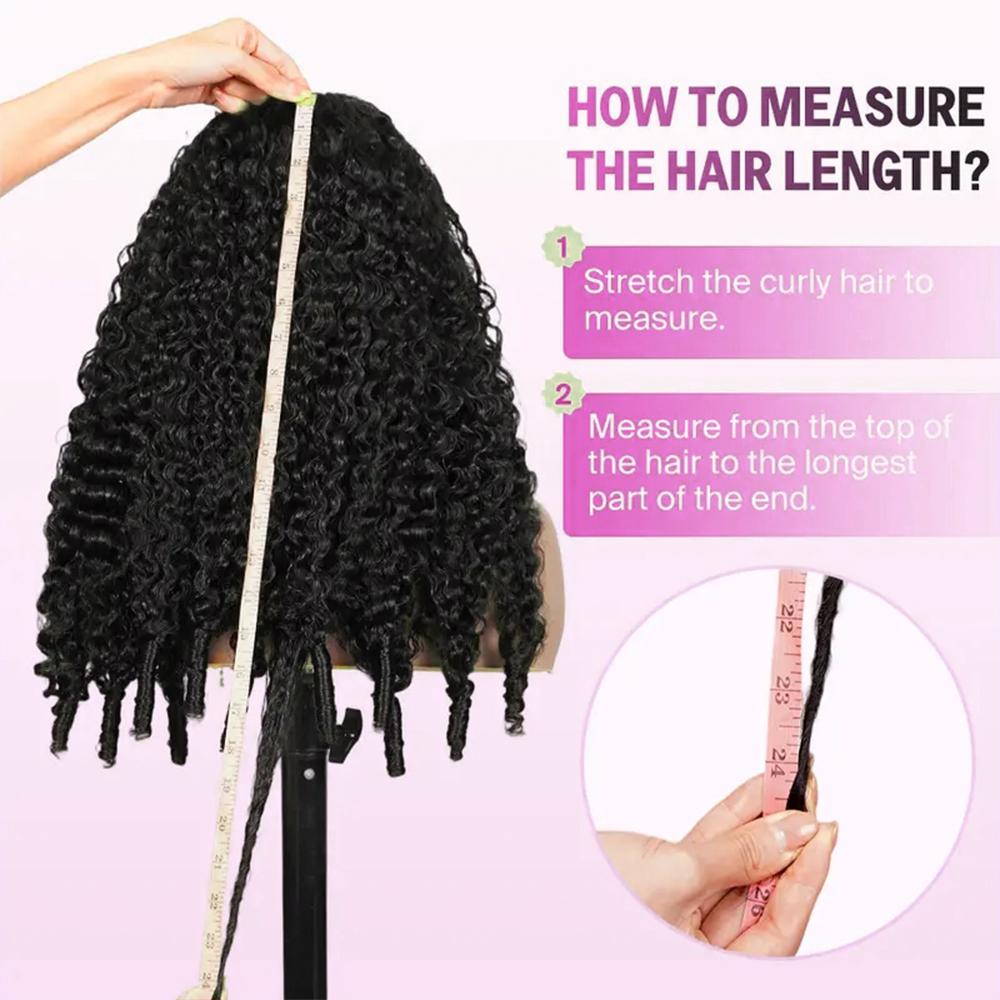 Midulla Highlight Burmese Curly 13x6 Pre Cut Lace Front Wigs Human Hair Ready to Wear Glueless Wig with Finger Coil Ends SpringStatements