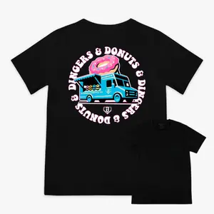 Donut Truck Tee | Baseball Lifestyle 101 Adult & Youth T-Shirt, Casual Streetwear Crewneck for Baseball Lovers