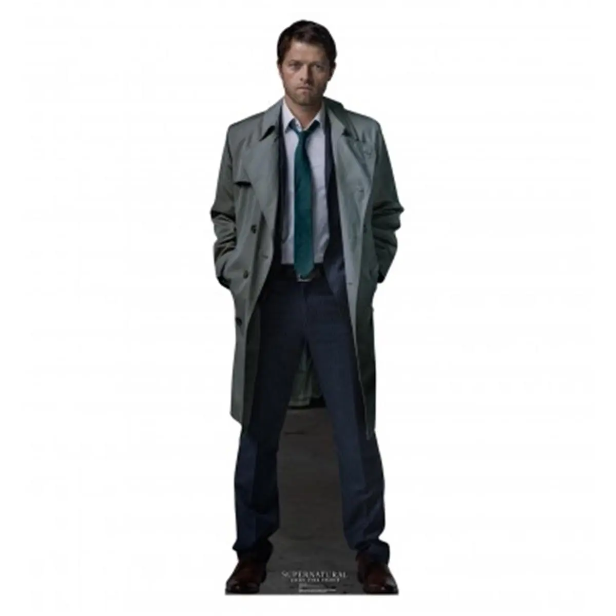 212 MAIN Large-Size Supernatural Castiel Print Cardboard Cutout 1676 - Advanced Graphics, Home Wall Decor for Supernatural Fans, One Piece