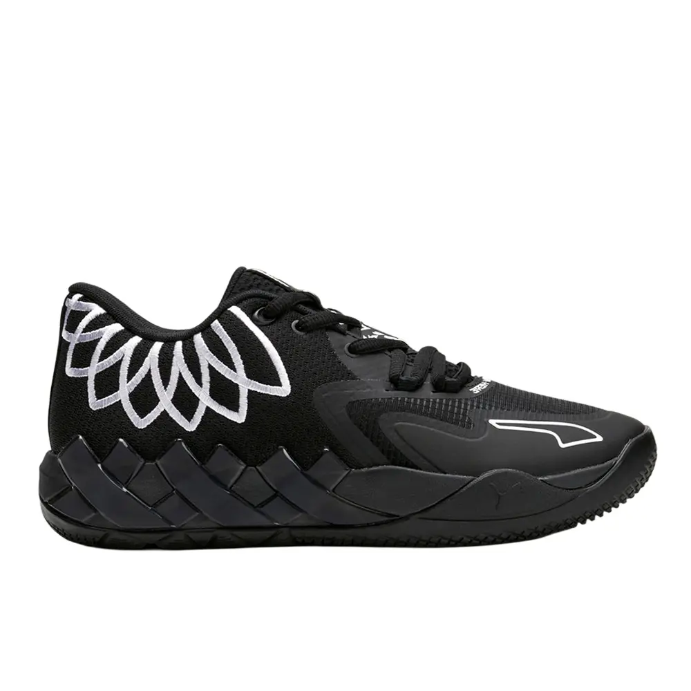 PUMA Mens X Lamelo Ball Mb.01 Lo Basketball Sneakers Shoes - Black