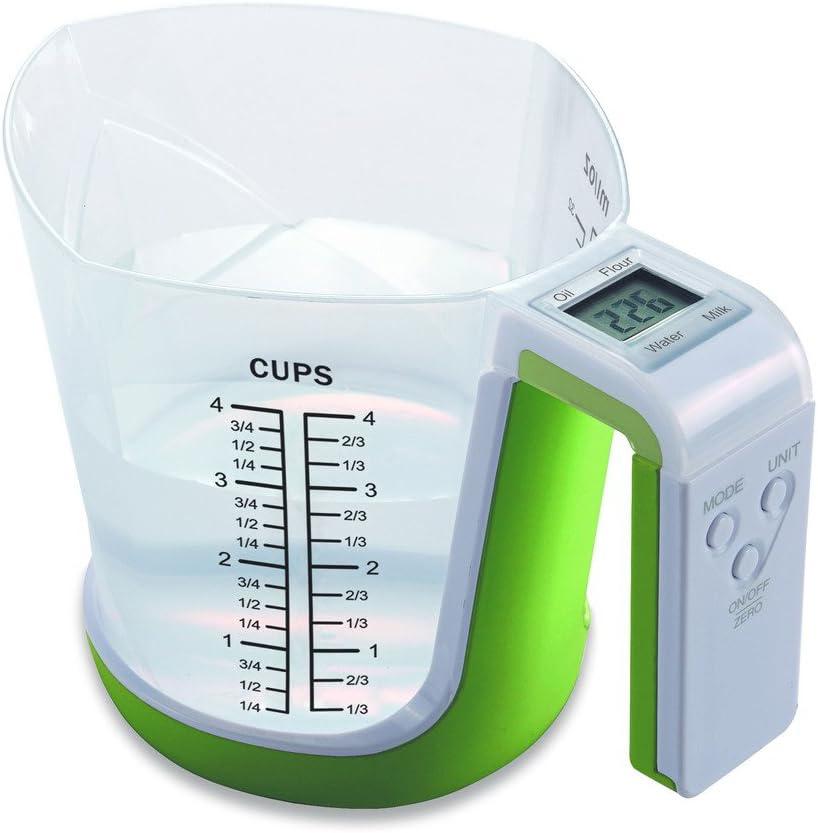 Digital Kitchen Measuring Cup Scale with 1 Liter Capacity Precise 2-in-1 Scale & Detachable Measuring Cup for Accurate Baking Cooking Sturdy Washable Design - Handles Handles, Measure, Plastic, Spice, Utensils Digital Kitchen Measuring Cup Scale with 1 Liter Capacity Precise 2-in-1 Scale & Detachable Measuring Cup for Accurate Baking Cooking Sturdy Washable Design - Handles Handles, Measure, Plastic, Spice, Utensils