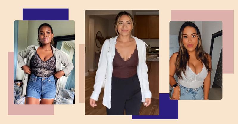 Shapellx AirSlim Lace Smooth Full Body Shapewear for Women Thong Design Tummy Tucking Bust Lifting Comfort Sculpting Snatched Waistline Sexy