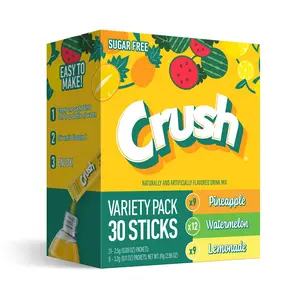 Crush 30 Count Variety Pack (Pineapple, Watermelon, Lemonade)