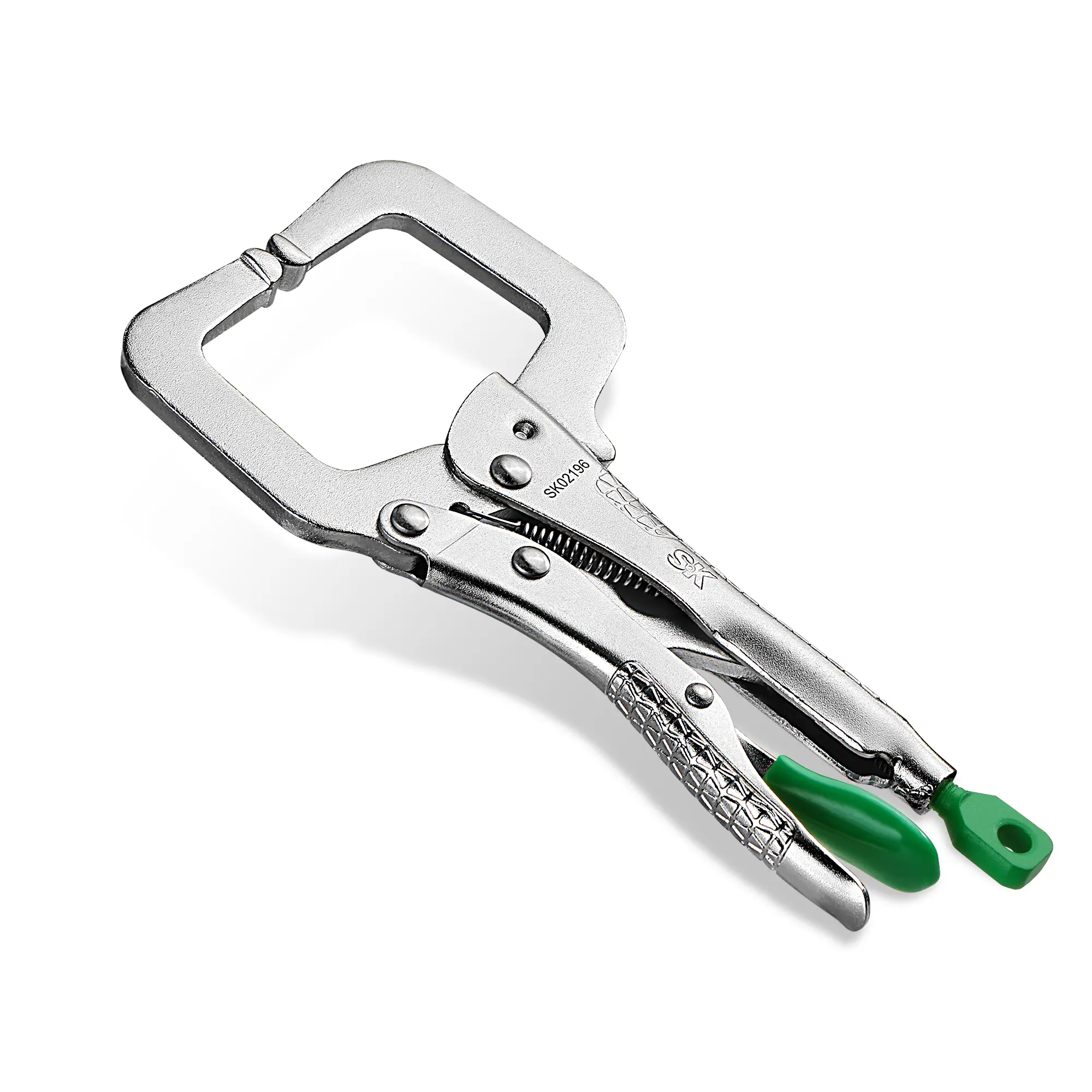 #backtoschool SK C-Clamp Locking Pliers with Regular Jaws, Premium CR-V Construction, Ergonomic Anti-slip Handle