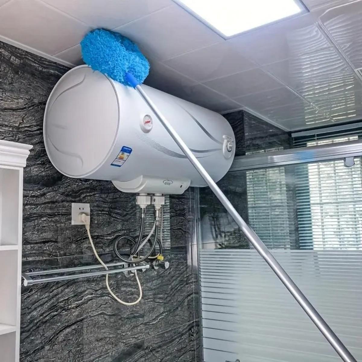 【Money-Back Guarantee】Extendable Microfiber Ceiling Fan Duster Long Handle Dust Locking Reusable Machine Washable Effortless Cleaning Brush for High Ceilings & Ceiling Fans dust fan