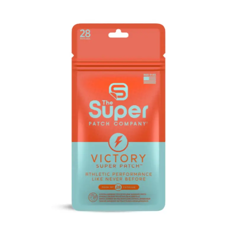 The Super Patch Company Victory Super Patches 2 packs of 28 patches Hypo-allergenic Polyethylene Adhesive VTT 2.0 Workout like never before