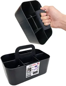 Enjoy Organizer 2 Pack Small Stackable and Portable Simple 6-Compartment Art Caddy - Made In USA