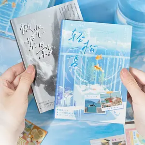 30 Pages The Story of Season Journaling Derative Sticker Book - for Journaling, Scrapbooking, and DIY Craft