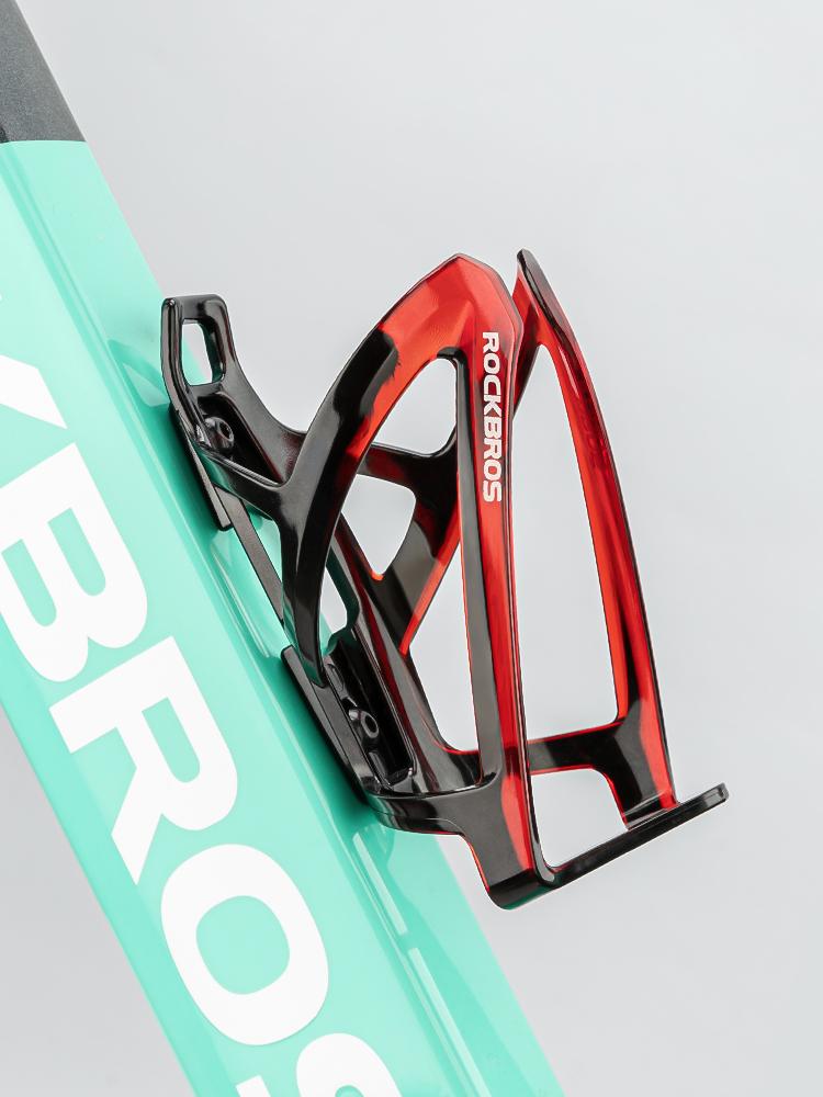 ROCKBROS Bike Water Bottle Holder Ultra-Light Durable Bicycle Bottle Cages with Screws Tool, Universal Bike Cup Holder Rack for Road MTB Bikes