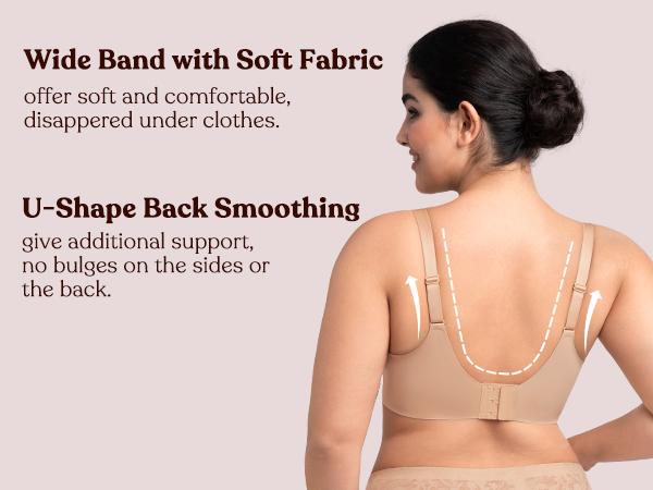HSIA Auri Seamless Lace Support Bra Full Coverage Comfort Fit SpringStatements HSIA Auri Seamless Lace Support Bra Full Coverage Comfort Fit SpringStatements