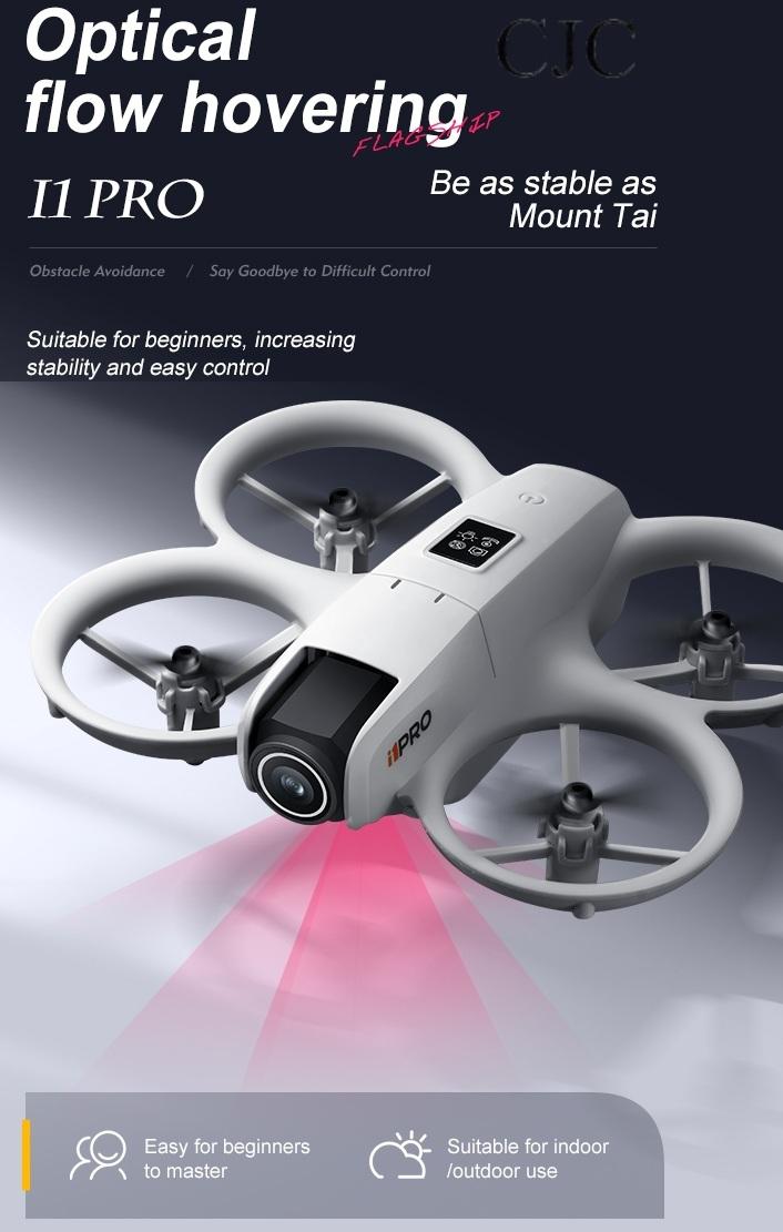 CJC i1 PRO Mini Drone for Kids & Adults HD Dual Camera Obstacle Avoidance 360° Flip 10min Flight Time Perfect for Novices Over 4 Years Old Christmas Gift Stable Hover