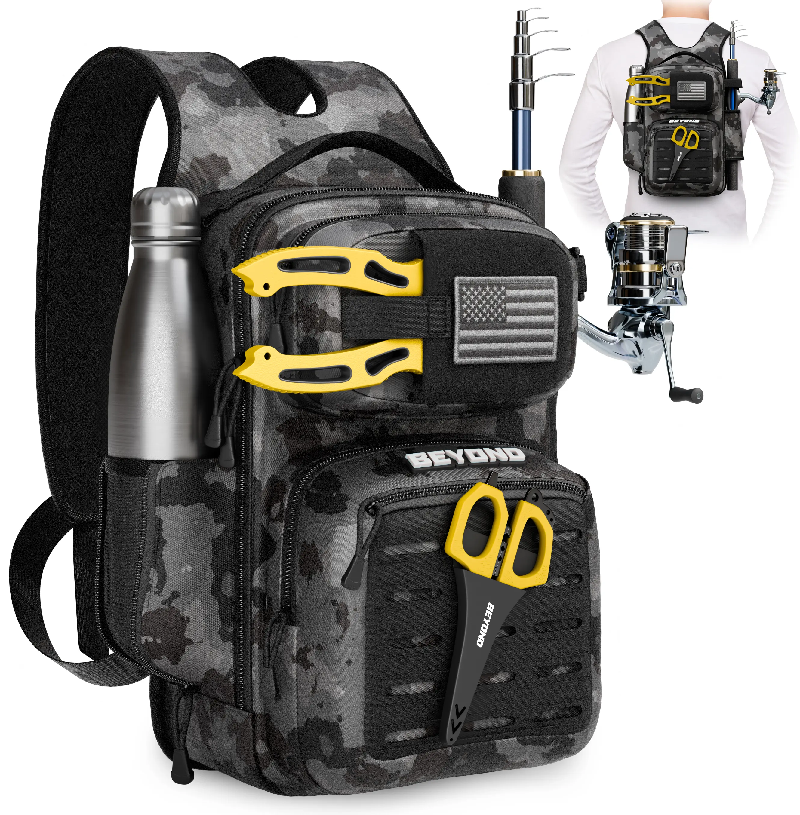 Beyond Fishing Tackle Bag - The Voyager, Polyester Bags, Sport Fishing Accessory, Outdoor Gear Supplies, Fishing Gear Supplies, Outdoor Fishing Supplies