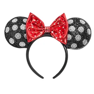 Disney Store Minnie Mouse Gem-Studded Ear Headband for Adults by BaubleBar Disney Store Minnie Mouse Gem-Studded Ear Headband for Adults by BaubleBar