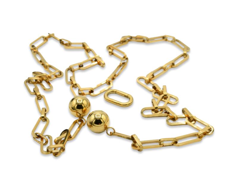 Long Paperclip Necklace / Bracelet