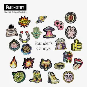 Patchistry Candyz Hat Patches - Designed for Patchistry Hook & Loop Hats