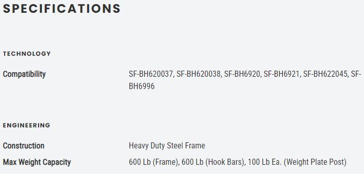 Sunny Health & Fitness Adjustable Height Weight Rack for Barbell Bars, Home Gym Workout Fitness, Heavy-Duty Steel Squat Stand with Spotter Arms & Storage, Stable Durable Design, Bench Press & Squat Support, 600 lbs Capacity, 38.4"–63.9" Sunny Health & Fitness Adjustable Height Weight Rack for Barbell Bars, Home Gym Workout Fitness, Heavy-Duty Steel Squat Stand with Spotter Arms & Storage, Stable Durable Design, Bench Press & Squat Support, 600 lbs Capacity, 38.4"–63.9"