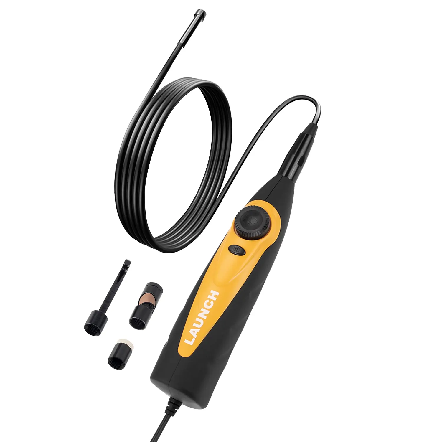LAUNCH VSP-600 Automotive Borescope Diagnostic Tool, 6 Adjustable LED Lights Endoscope, IP67 Waterproof Inspection Camera for LAUNCH X431 VPRO Scanners, Android Mobiles & PC Accessory, Nozzle Part & Oil Pressure Parts
