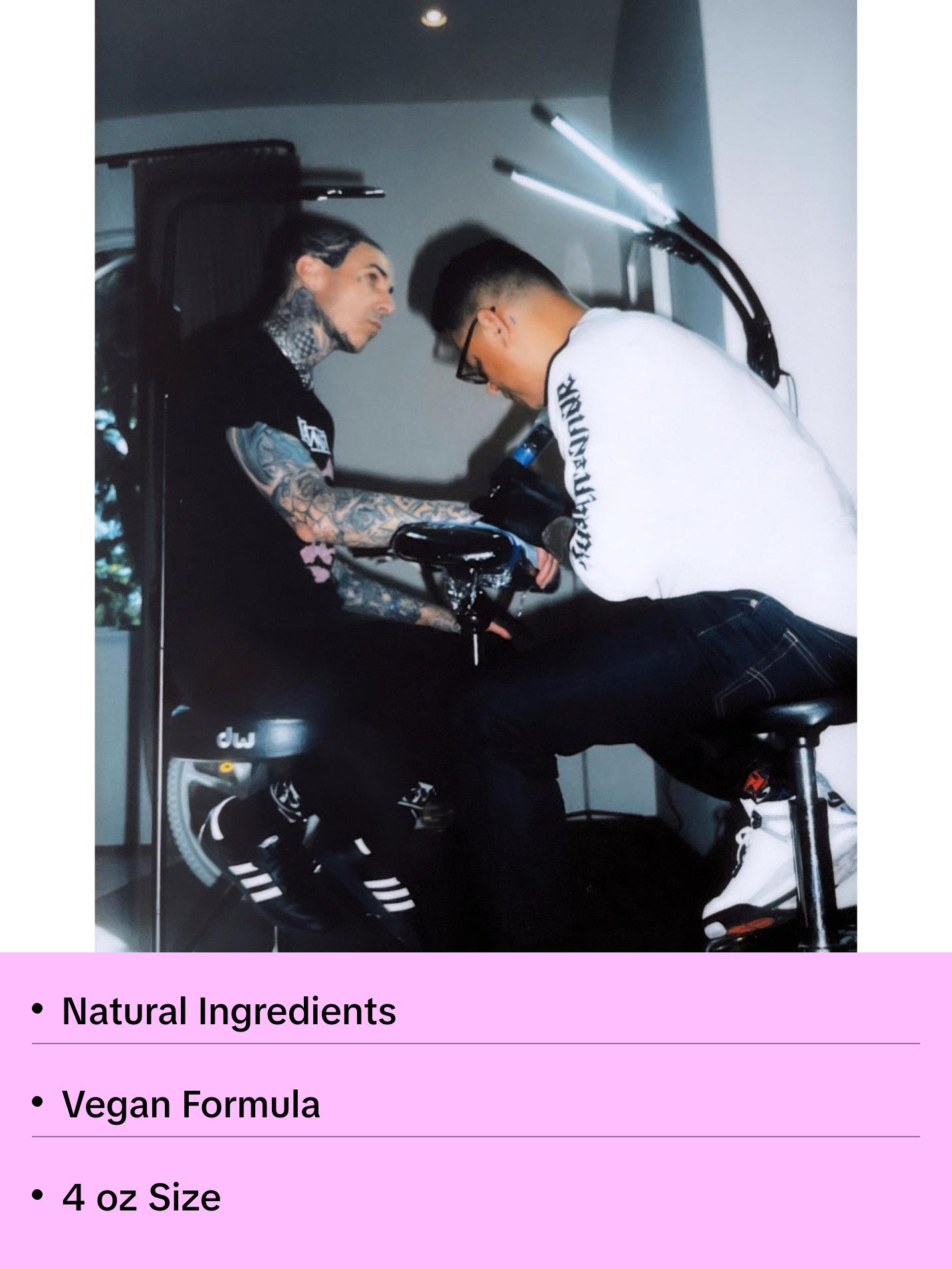 Barker Wellness Tattoo Balm - Preserve and Protect Your Tattoos with Natural Ingredients, Vegan Formula for Black & Color Tattoos, 4 oz - Sunflower