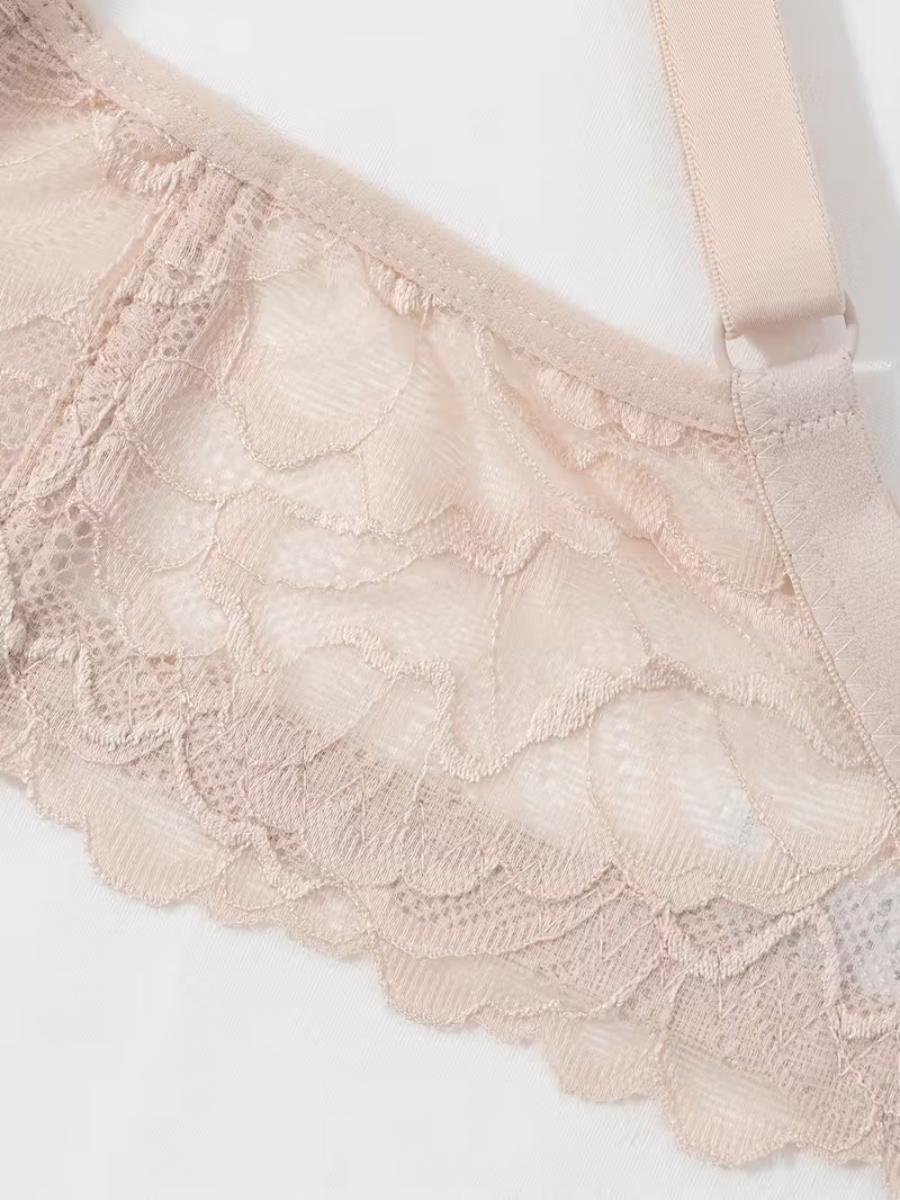 6pcs Stylish Lace-Up Push-Up Bras with Underwire - Non-Slip, Gathered Design to Create a Flattering Figure, Adult Sizes, Assorted Colors (Black, Red, Blue, Gray, White), Everyday Comfort| Gathered Lingerie| Nonremovable Paddin