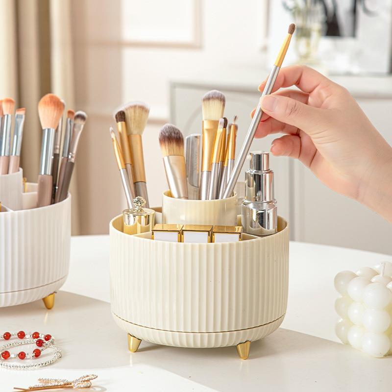 BlakeFridaySale Stackable Makeup Storage Box Cosmetic Organizer for Bathroom, Dresser | Holds Palettes & Tools mini  box organizer  bag multi-grid countertop makeup storage box Large Waterproof Makeup Organizer Box Dustproof Makeup Storage Cabinet