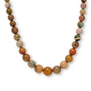 Mine Finds by Jay King African Rainbow Chalcedony 18" Beaded Necklace