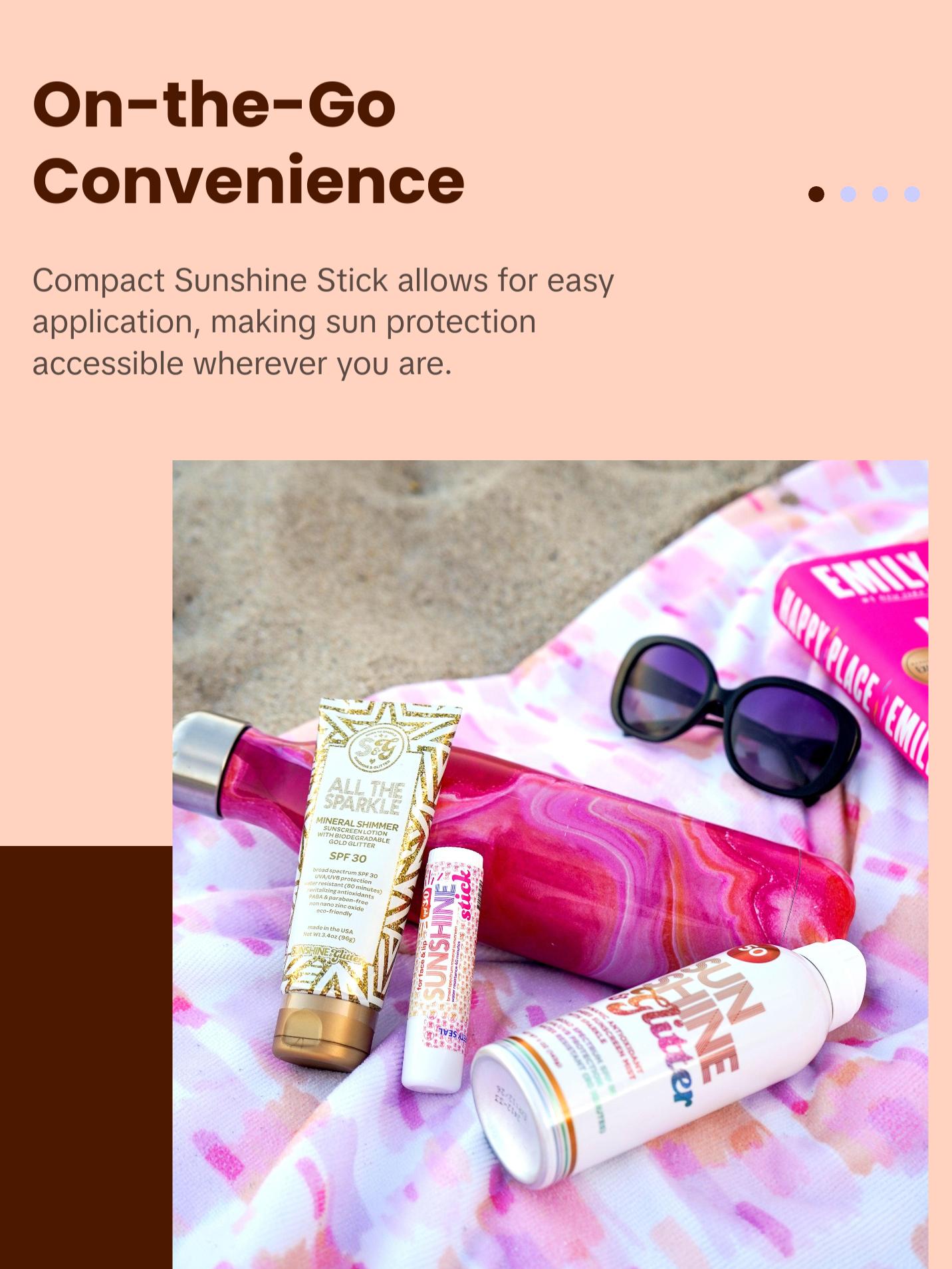 All-Natural Mineral SPF 30 SUNSHINE STICK