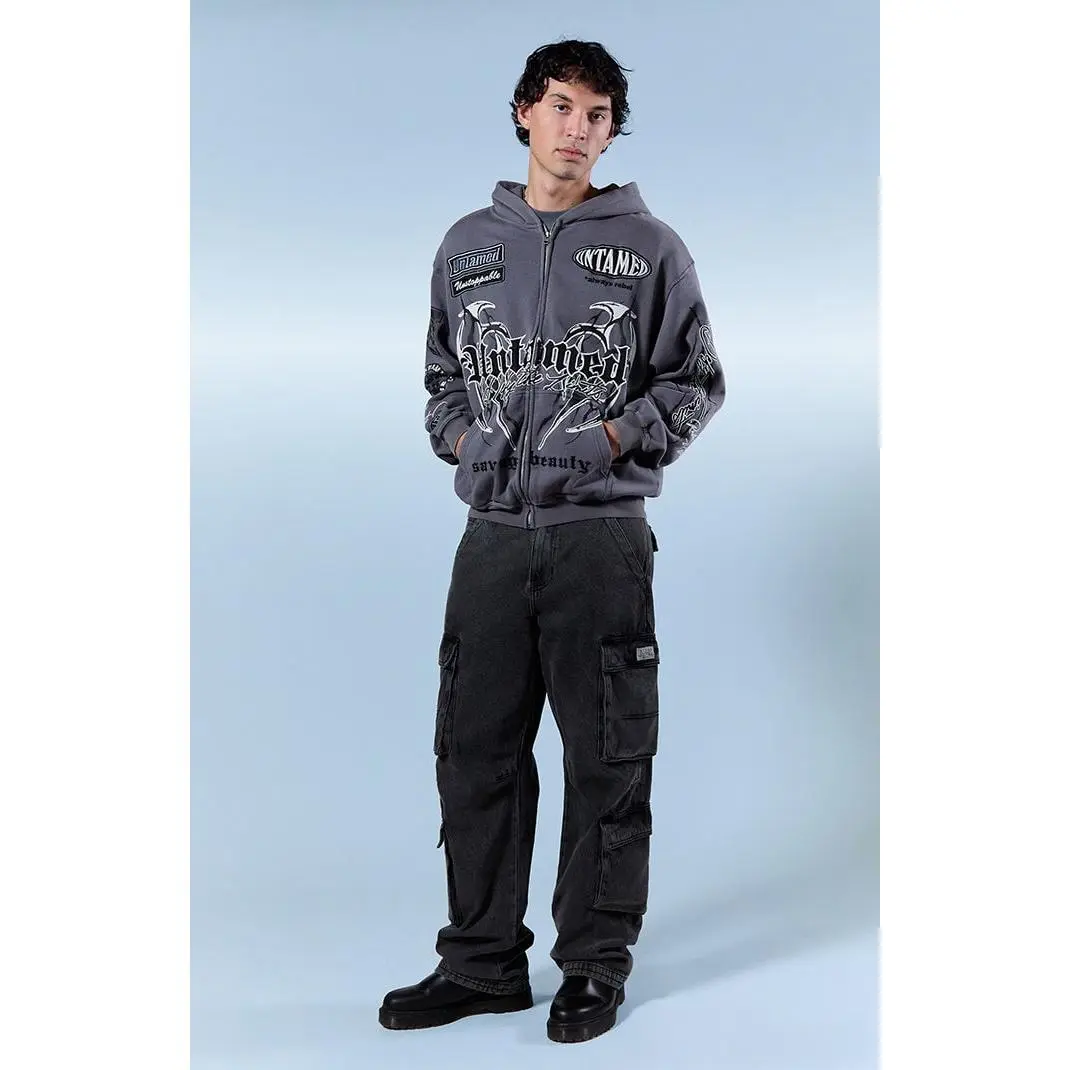 Pacsun Men's Dylan Baggy Jeans Cargo Black
