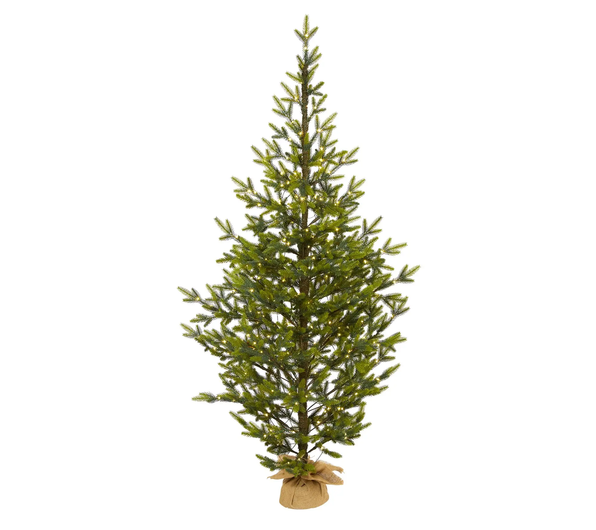 Nearly Natural 6' Fraser Fir Christmas Tree with 250 Lights