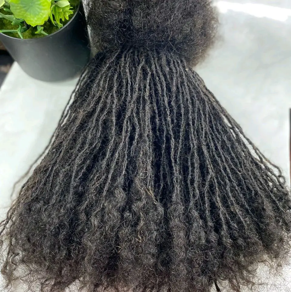 Sisterlocs Extensions 6 Inches 10 Locs black